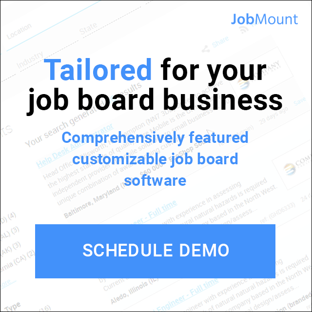jobboardmount schedule demo